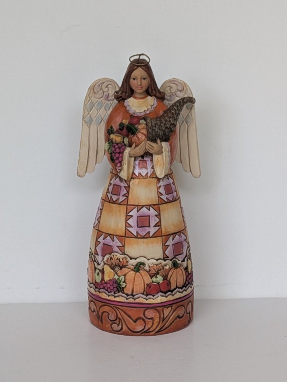 Jim Shore Thanksgiving Harvest Angel Figurine Figure - Heartwood Creek 2011